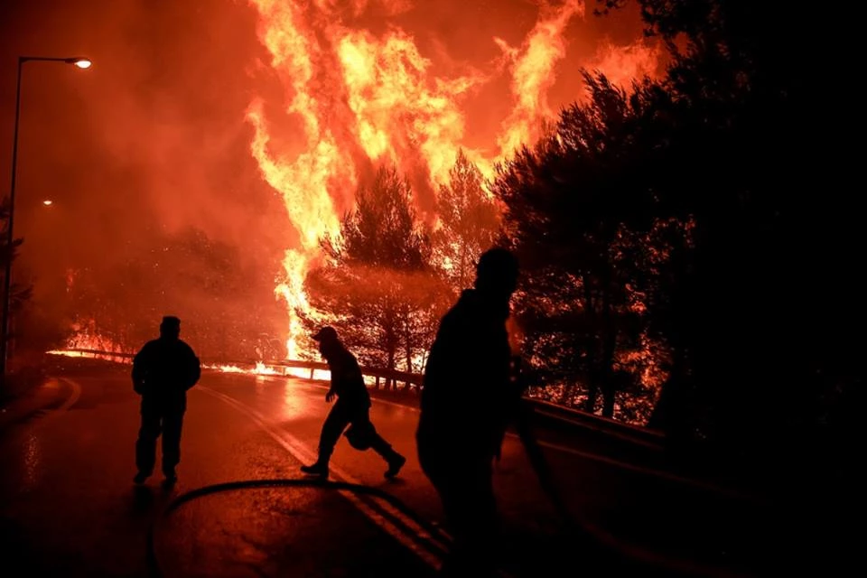 Πύρινη κόλαση στην Ηλεία: Ολονύχτια μάχη με φλόγες και μποφόρ για να μην φτάσει η φωτιά σε σπίτια! Ενισχύθηκαν οι δυνάμεις της Πυροσβεστικής